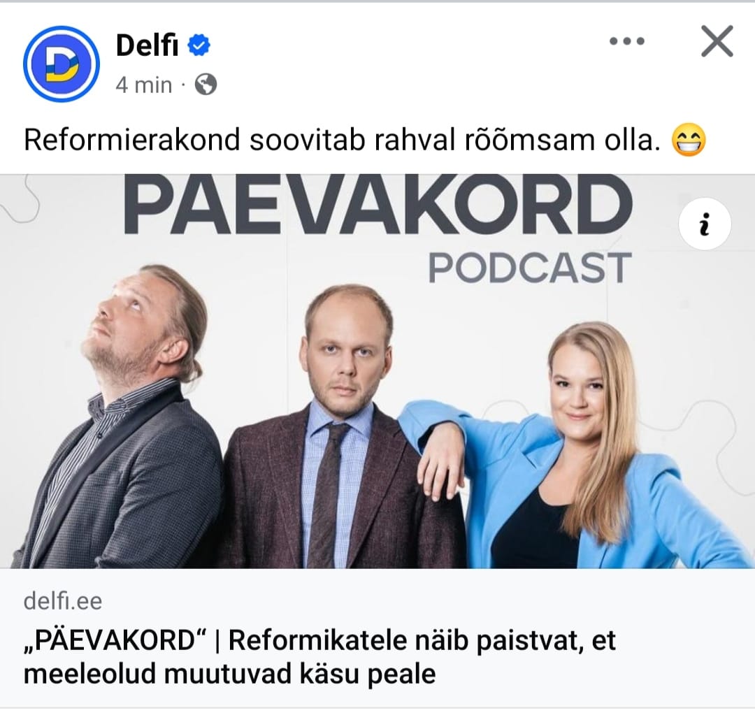 Soovitati olla rõõmsam!