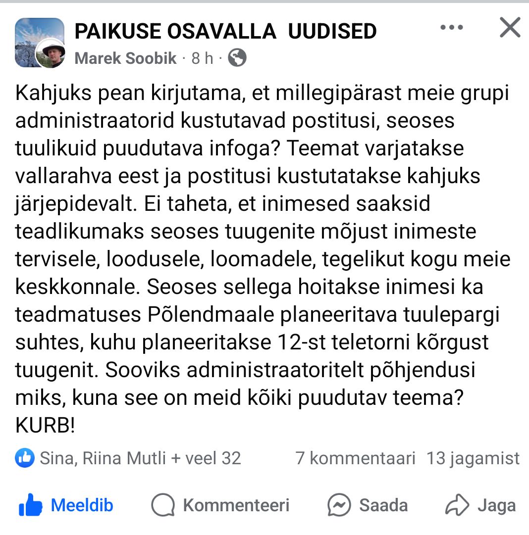 Paikkuse osavalla uudised